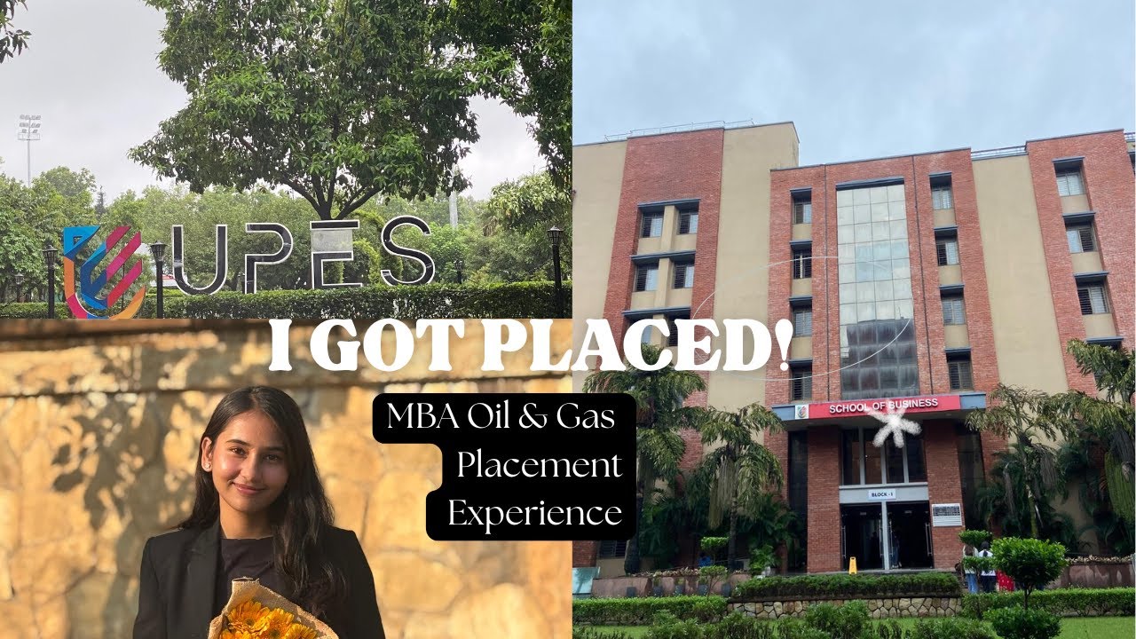 I Got Placed! My UPES MBA Oil & Gas Honest Placement Experience  #placed #honestreview #upes