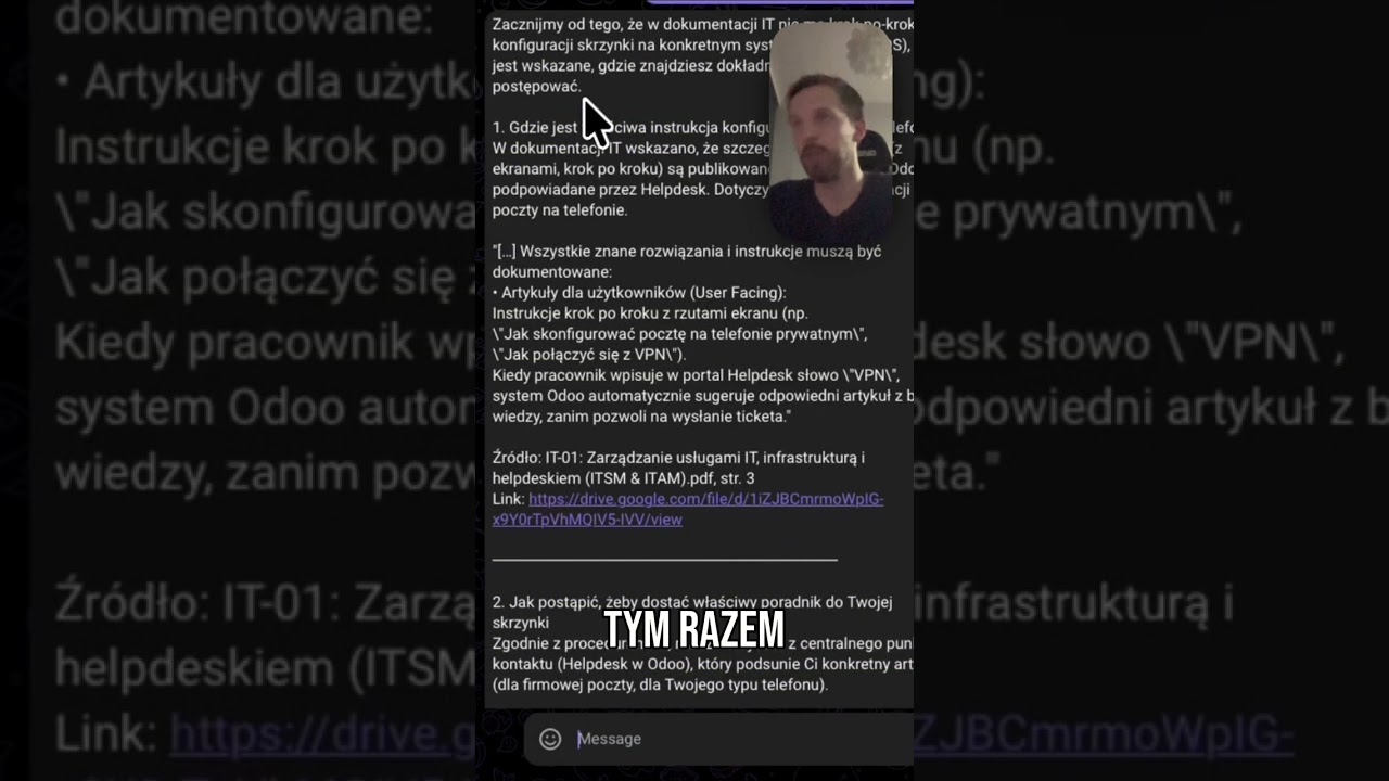 Jak Agent IT Rozwiązuje Problemy z Dokumentacją? #shorts