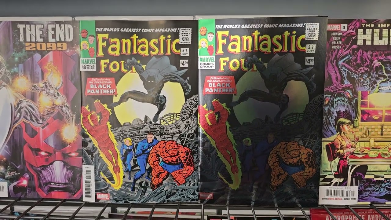 New Comic Book Release Day Wednesday 1/28/2026 at Bring Your Old Books 