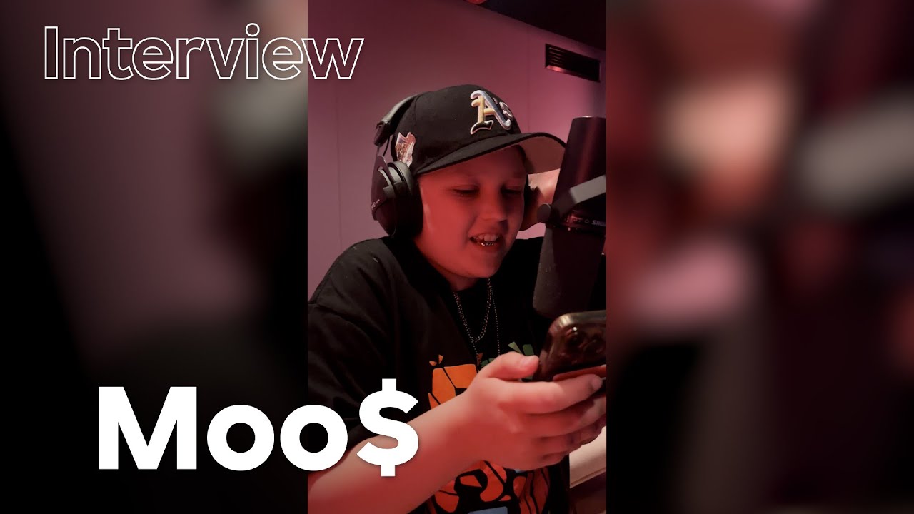 Moo$ is een 13-jarige rapper met een oldschool ziel