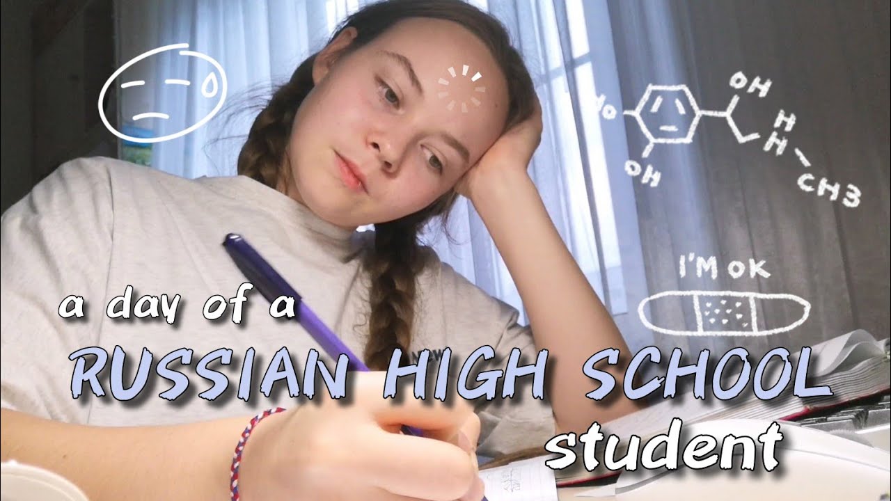 [SUB] A typical day of a RUSSIAN HIGH SCHOOL student