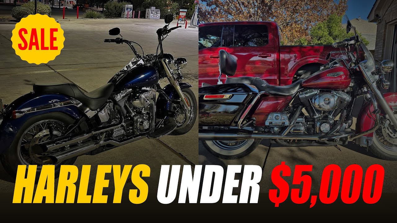 Эти 20 мотоциклов Harley-Davidson удивительно дешевы (модели 2000–2009 годов).