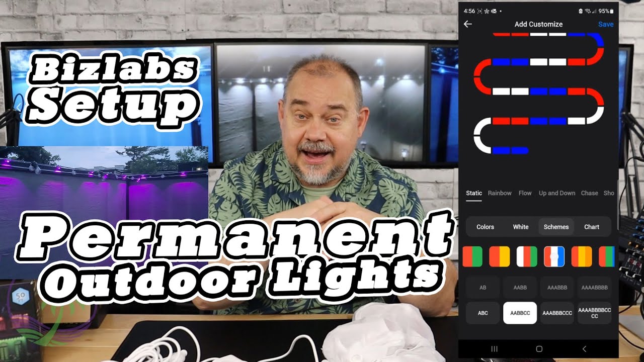 Transform Your Yard with Smart RGBCW Outdoor Lights