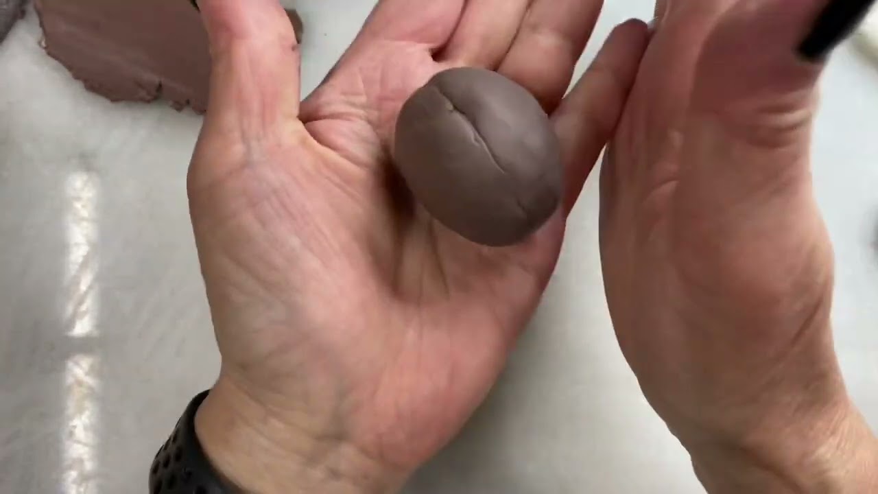 Hand Formed Hollow Objects, Polymer Clay Pinch Pots Part 1