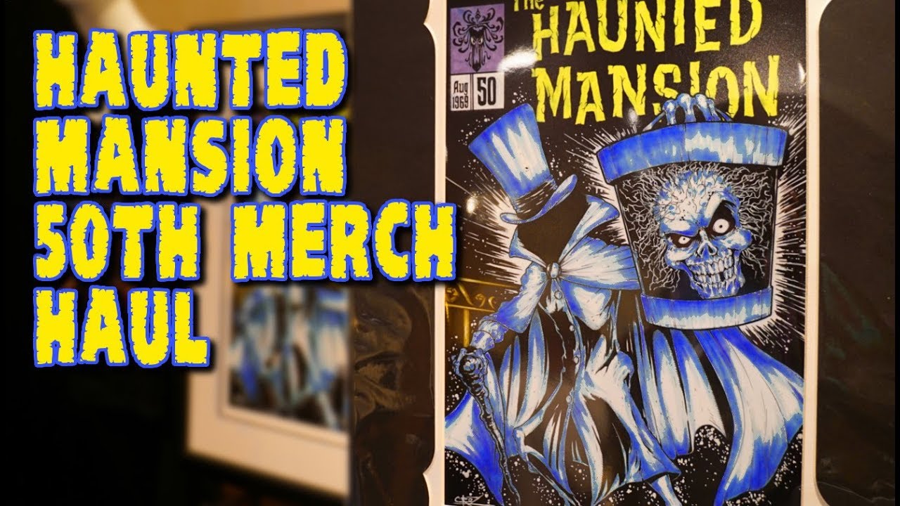 Haunted Mansion 50th Anniversary merchandise haul | Disneyland 2019-08-10 Pt. 1