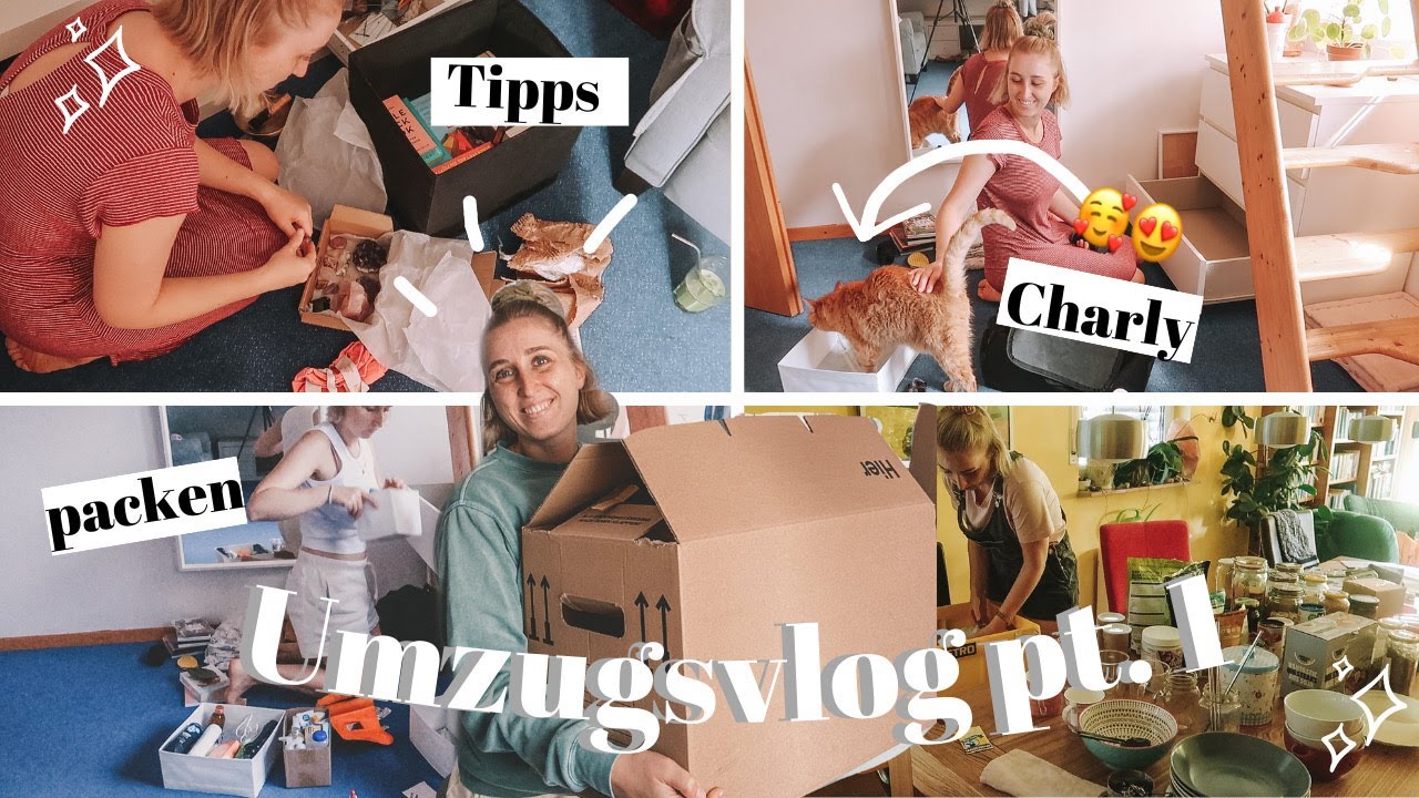Umzugsvorbereitung| Packen, Tipps, was besitze ich als Minimalist |Zuhause ausziehen Vlog 📦📦
