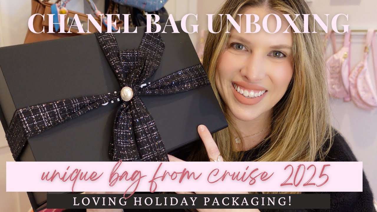 Chanel 25C Cruise Collection NEW BAG unboxing!! Something I haven't seen before!