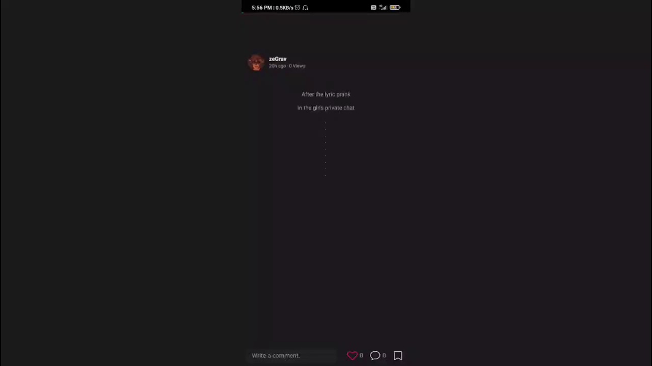 Kacchako lyric prank 