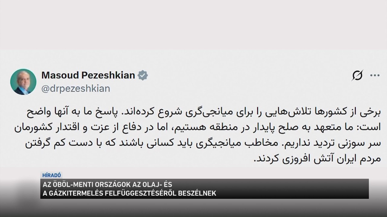 Az Öböl menti országok az olaj  és gázkitermelés felfüggesztéséről beszélnek