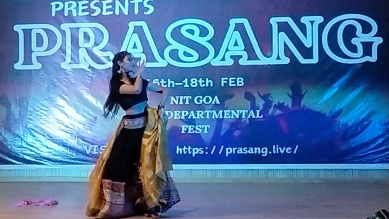 MCE | SOLO DANCE PERFORMANCE AT NIT GOA 😍🔥#prasang #nitgoa #solo #viral #nitian