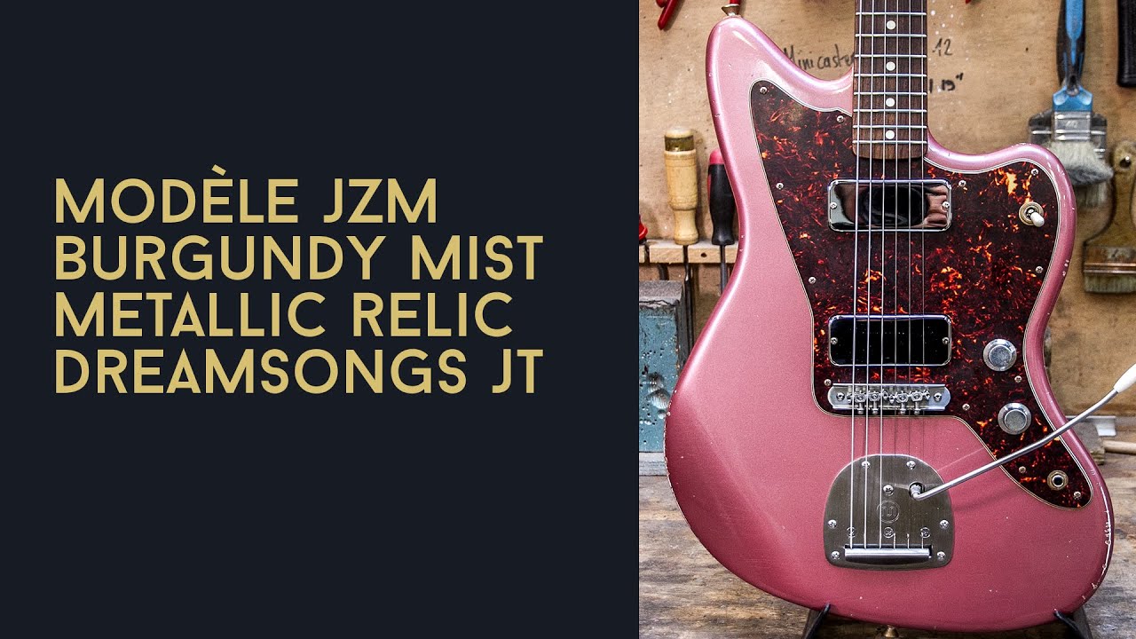 Guitare Garage JZM Burgundy Mist Light Relic Dreamsongs JT Custom