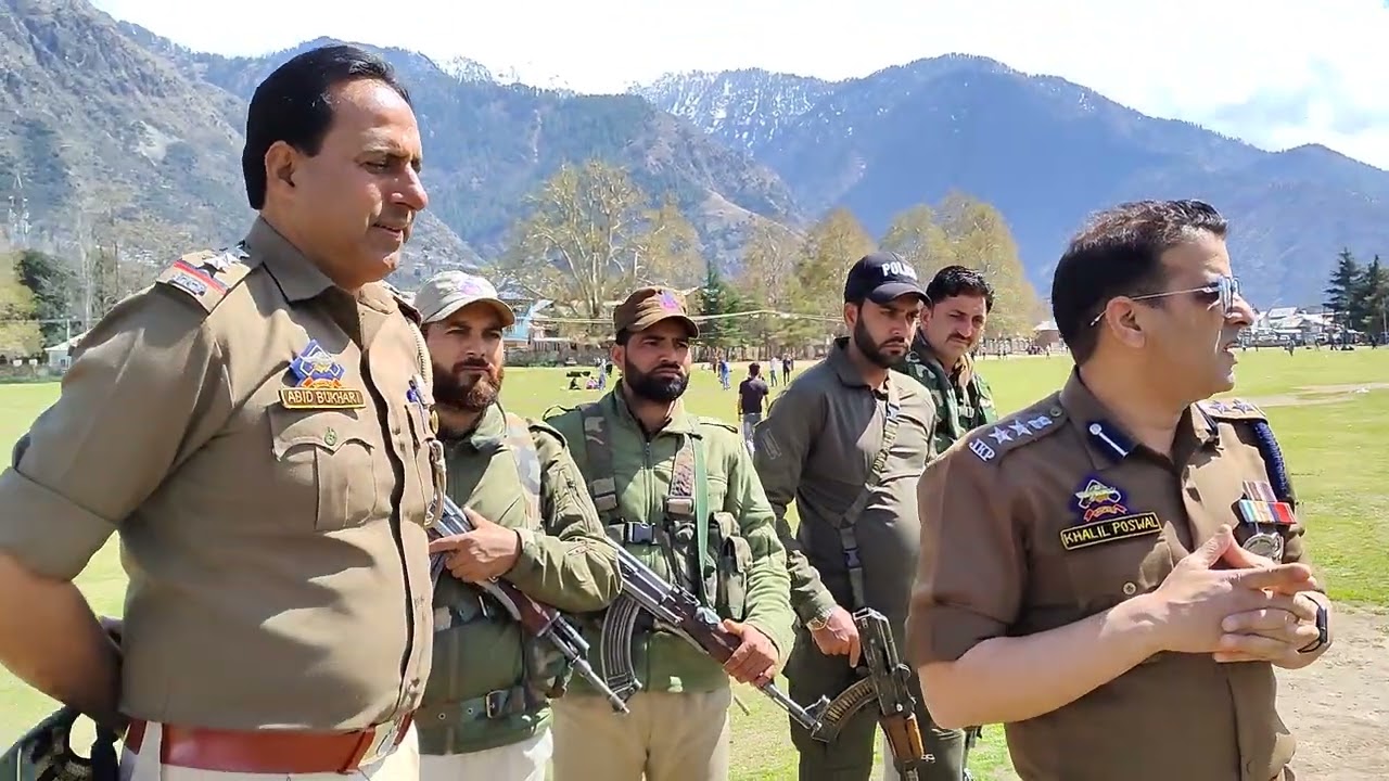 SSP Kishtwar Khalil Poswal interacted with young cricketers , promises turf pitch at Chowgan ground