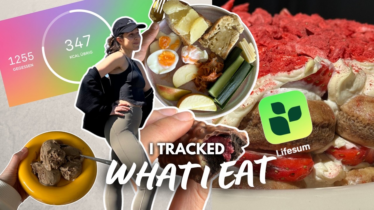 I tracked my food - WHAT I EAT + Kalorienangabe | oatmealmeanslove