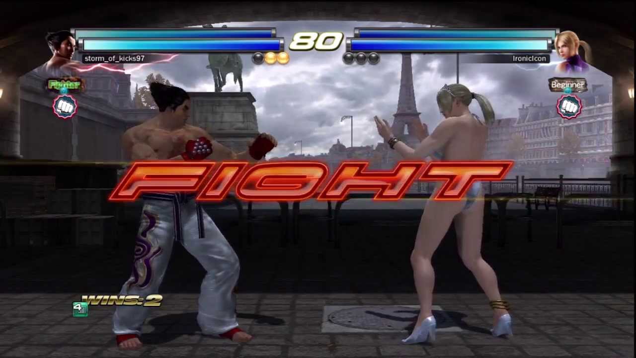 Tekken Tag Tournament 2 Nina / Panda vs Devil Jin / Heihachi / Kazuya / Bryan / Miguel #2