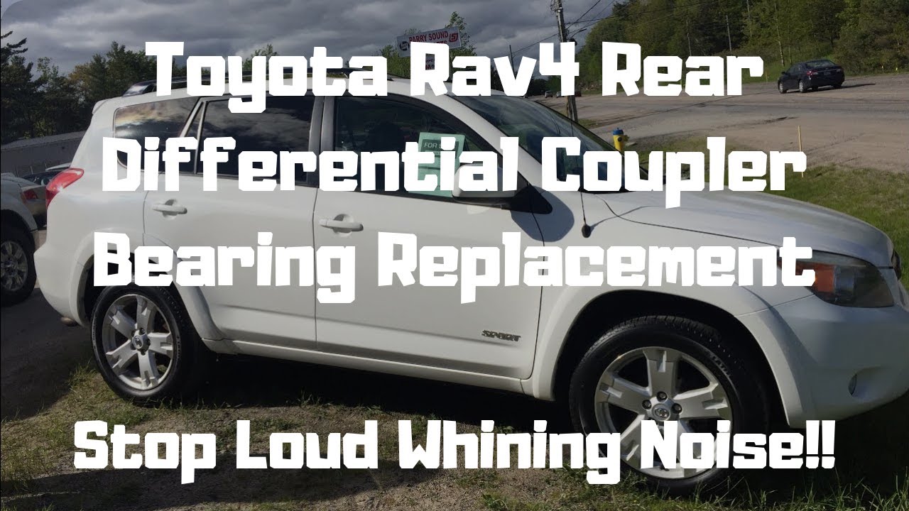 Rav 4 Loud Whining Noise From Rear Differential. (SOLVED) Viscous Coupler Bearing Replacement