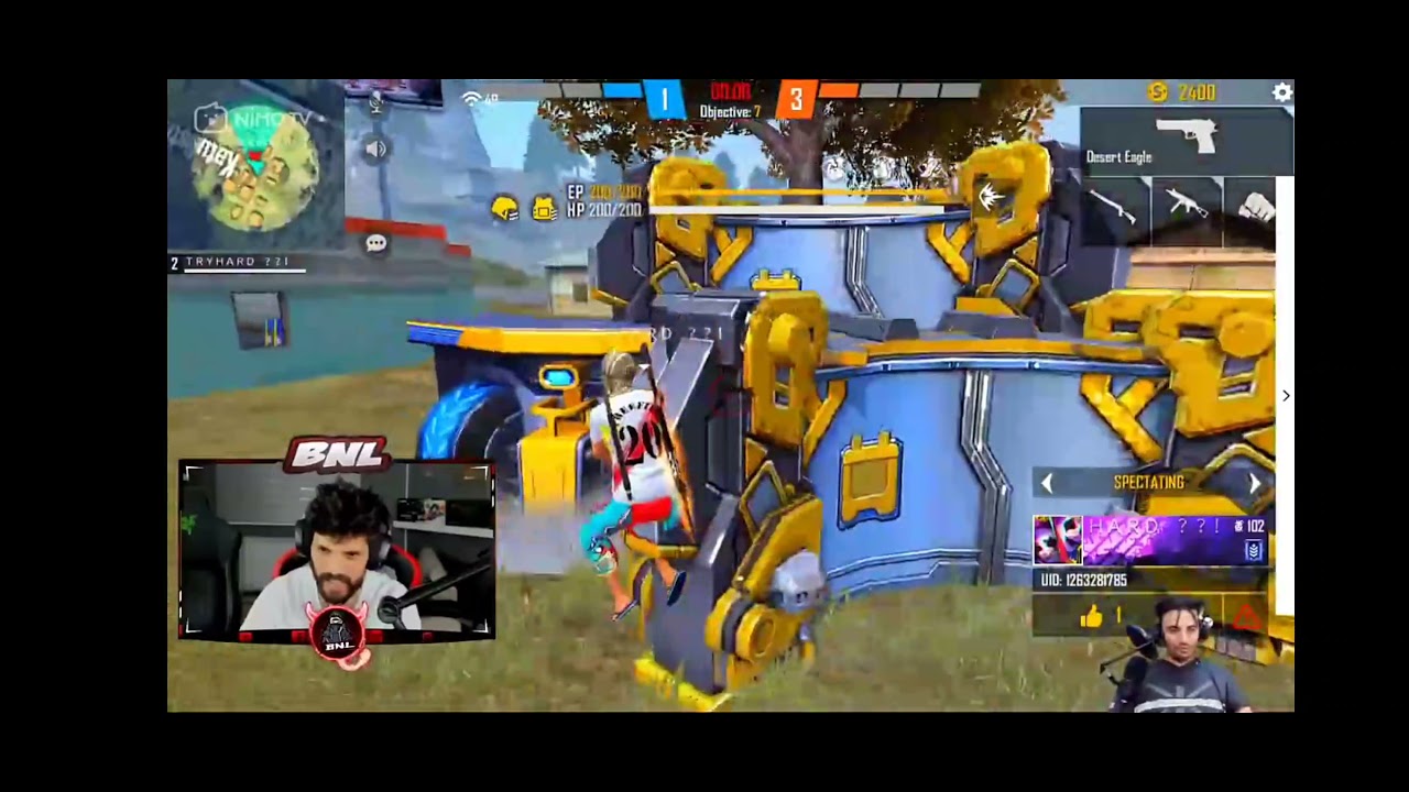 شاهد ردة فعل BNL على روم بين شكاكي و tryhard ❤️❤️ شبعة ضحك🤣🤣