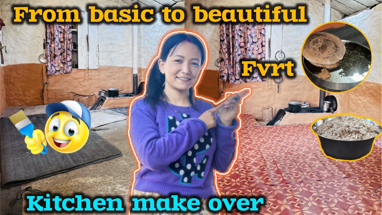 Gaon Ke Kitchen Ka Make Over 💁🏻‍♀️// Rekha Vlogs 