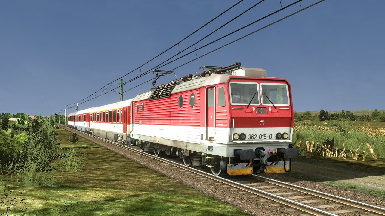 [Open Rails CZ/SK] EC 182 Hornád, Budapest Keleti - Hidasnémeti, ZSSK 362.015 ARR