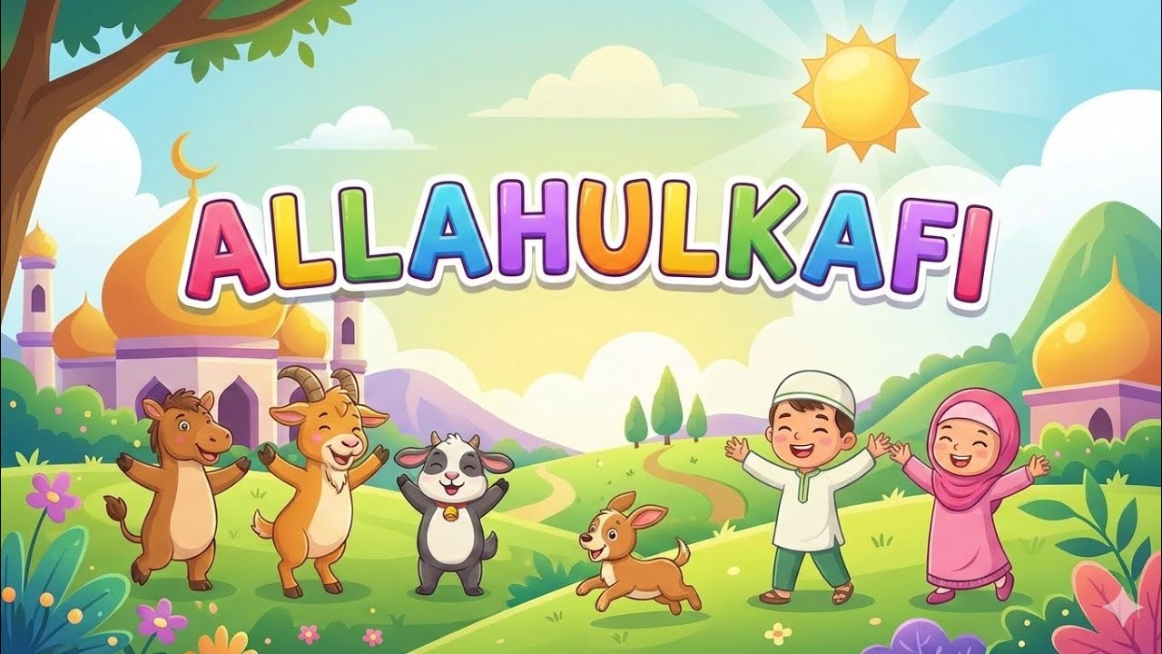 Lagu anak islami - Allahulkafi 