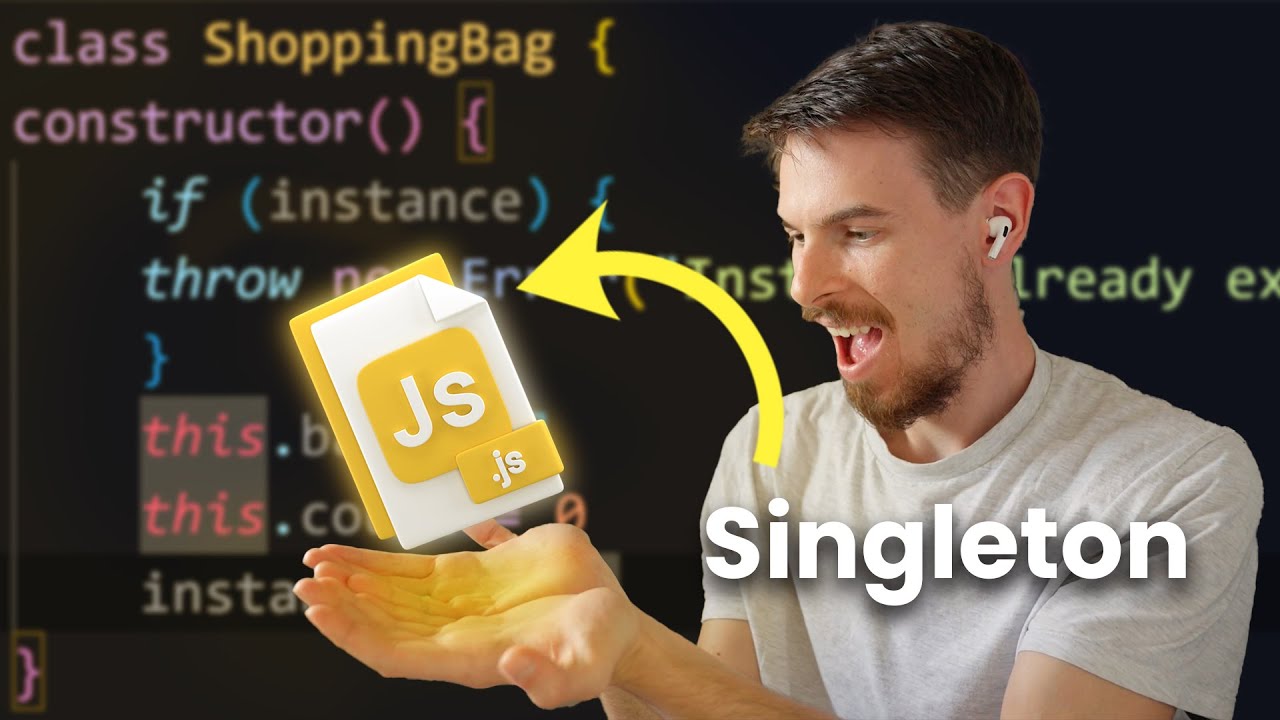 Шаблон «Одиночка» ОБЪЯСНЯЕТСЯ ЗА 10 МИНУТ | Шаблоны проектирования Javascript для начинающих