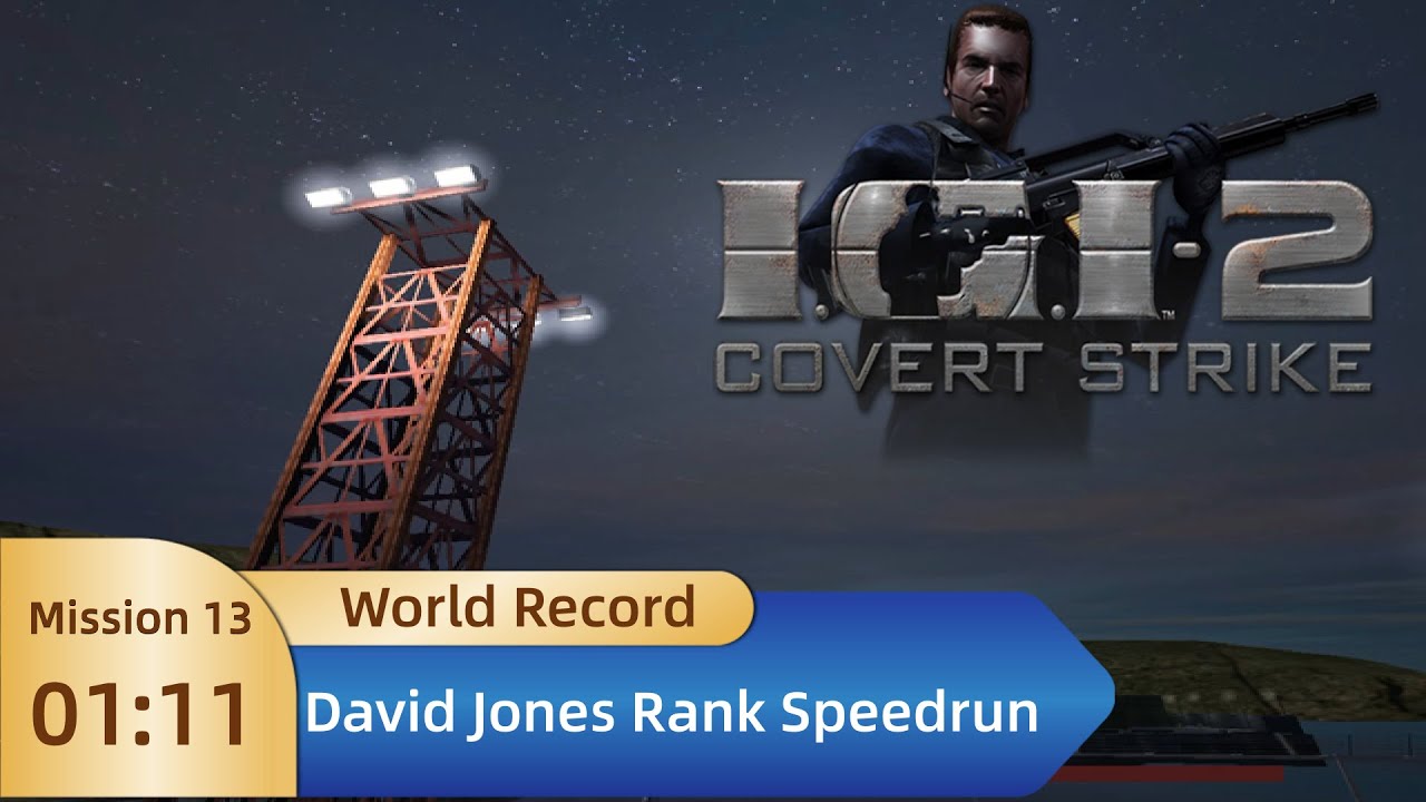 IGI 2 - Mission 13 David Jones Rank Speedrun World Record 1:11
