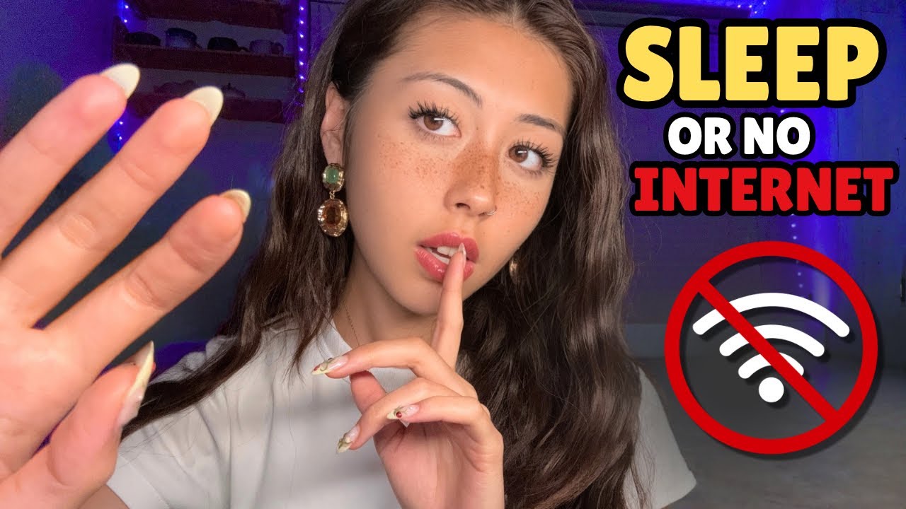sleep NOW or I&rsquo;m pulling the wifi plug 😡💤 (ASMR for tingle hungry insomniacs )
