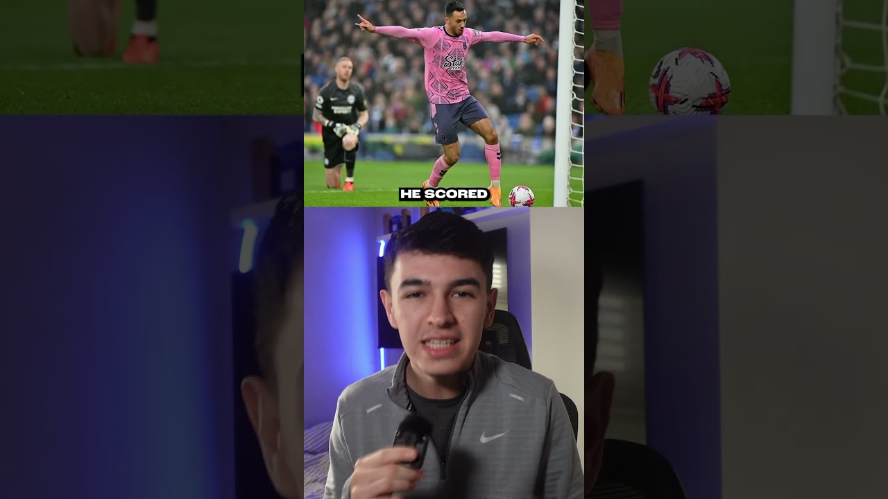 Dwight McNeil is the Olivier Giroud of Marc Albrightons 😭💙 #everton