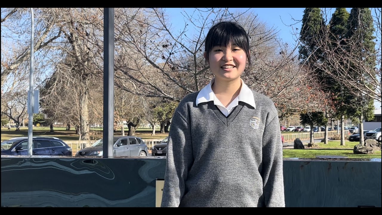 Cambridge High School, New Zealand -the coolest school in my world!(CHS).2022紐西蘭劍橋高中國際學生代表Annie帶你逛校園