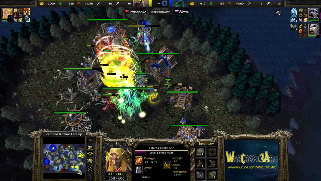 Fly(HU) vs Abver(UD) - ATR - Warcraft 3: Classic - RN8134