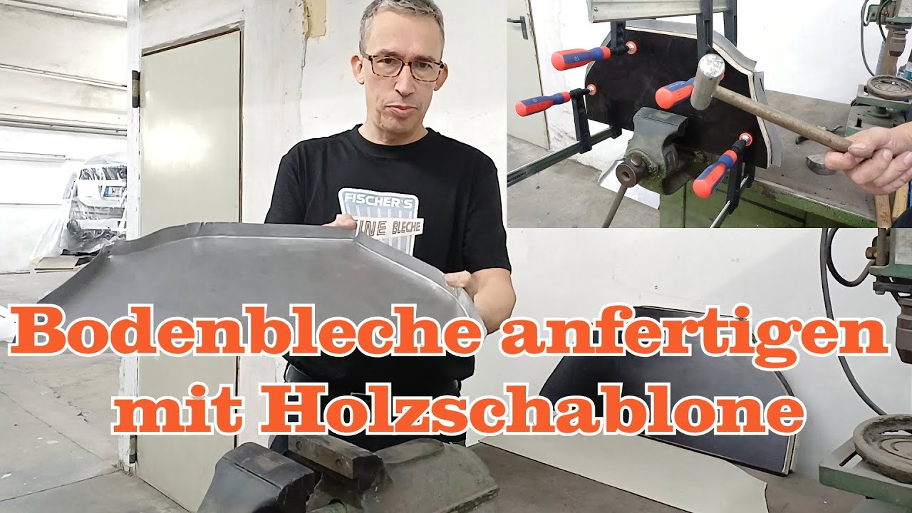 Bodenbleche anfertigen. Mit diesem Trick schafft es jeder.