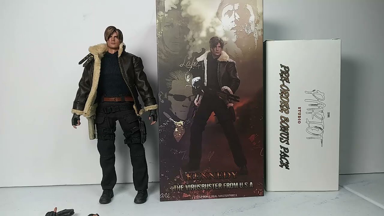 ANOTHER LEON??? - Patriot Studios Resident Evil 4 Remake Leon S. Kennedy 1/12 Cloth Figure Review