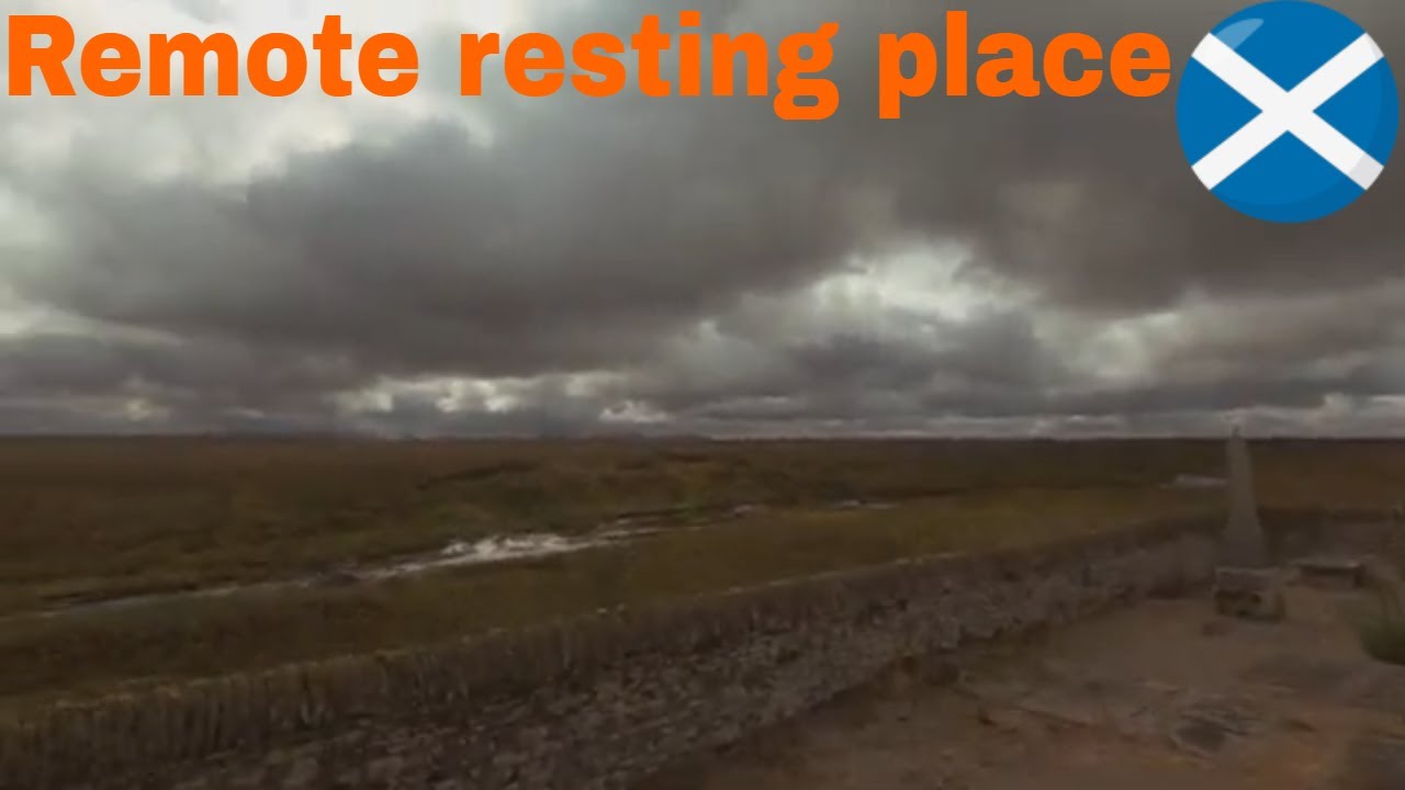 Would you like to wonder around a remote cemetery walkthrough with war graves near loch more?!