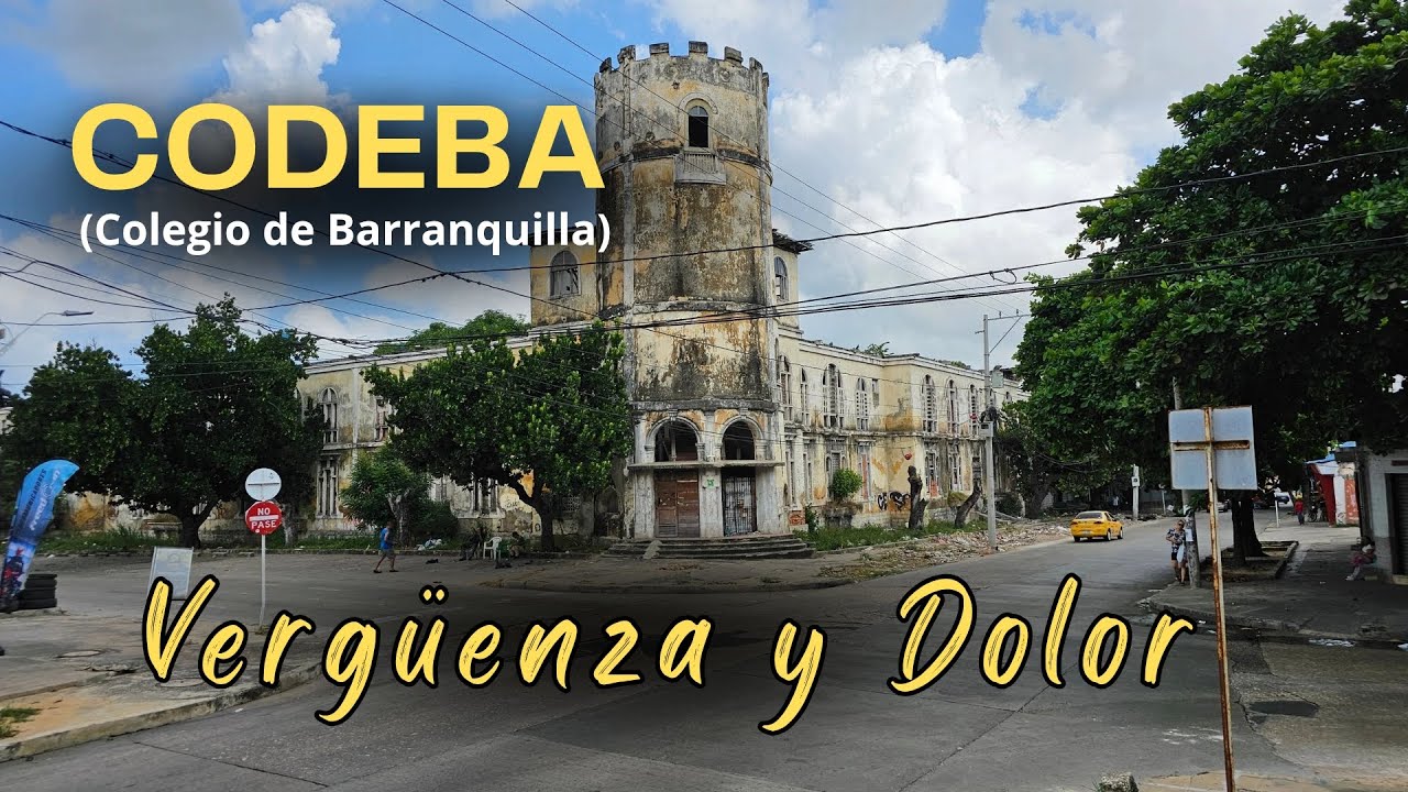 CODEBA ó Colegio de Barranquilla | ¿POR QUÉ DEJARON ACABAR ESTA JOYA ARQUITECTÓNICA? | Doloroso 😢😢😢