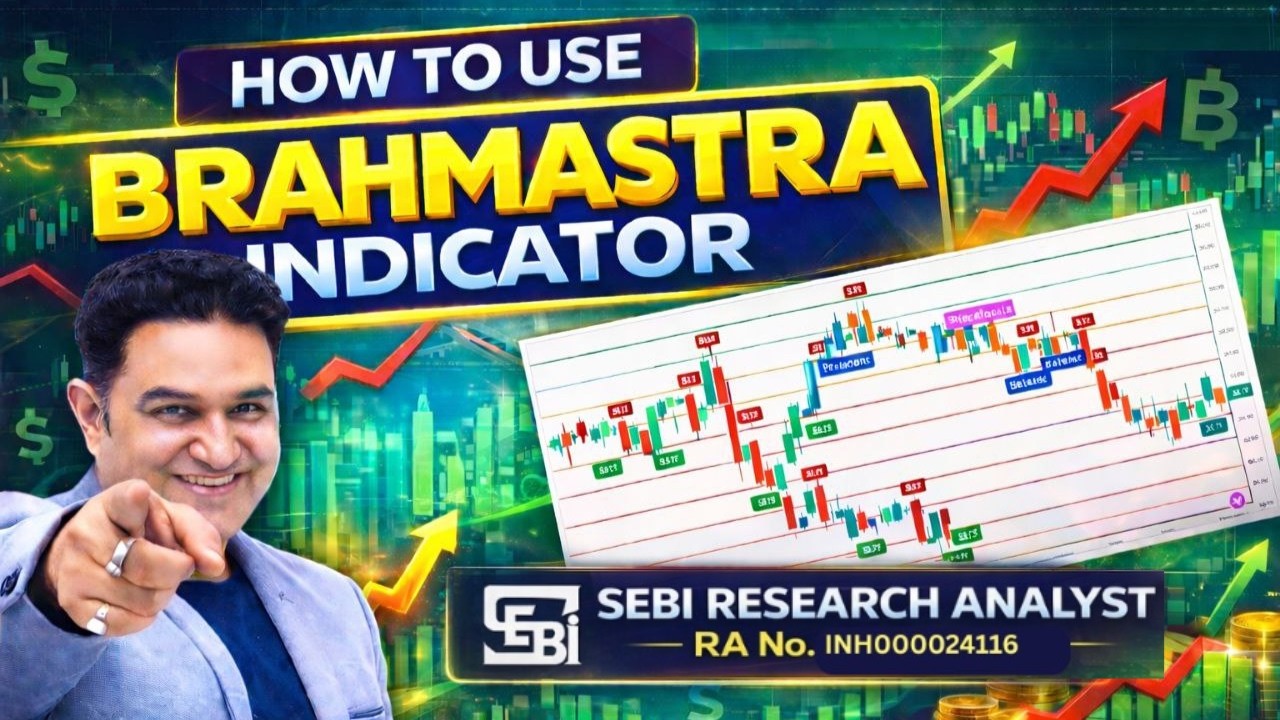 Automatic Buy Sell Signals | How To Use Brahmastra Indicator  🔱 | SEBI RA Vipul Kaushik