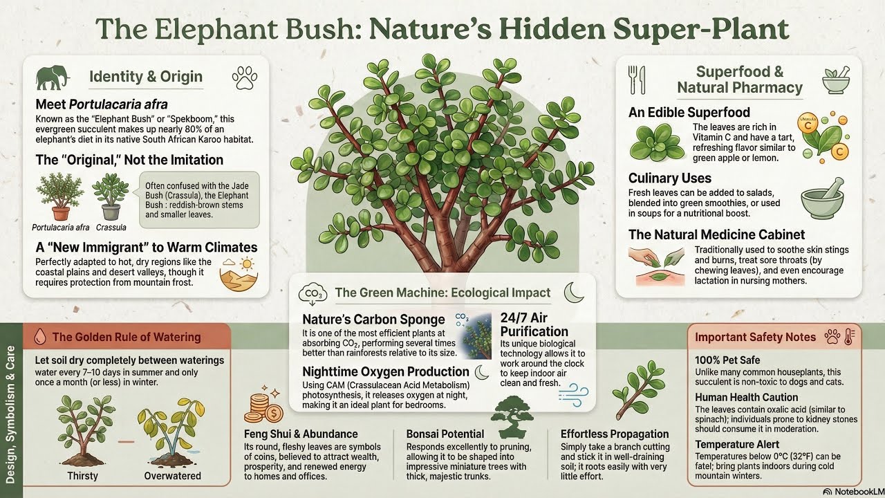 The Miracle Plant: Portulacaria Afra Explained 🌿 NotebookLM