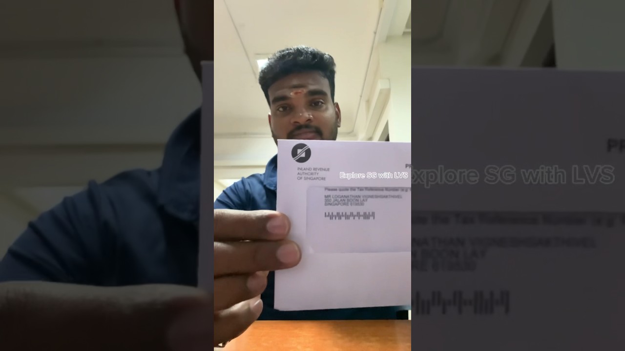 How to pay Income tax Easy way in #iras #singapore 🇸🇬 #incometax #incometaxreturn #youtubeshorts