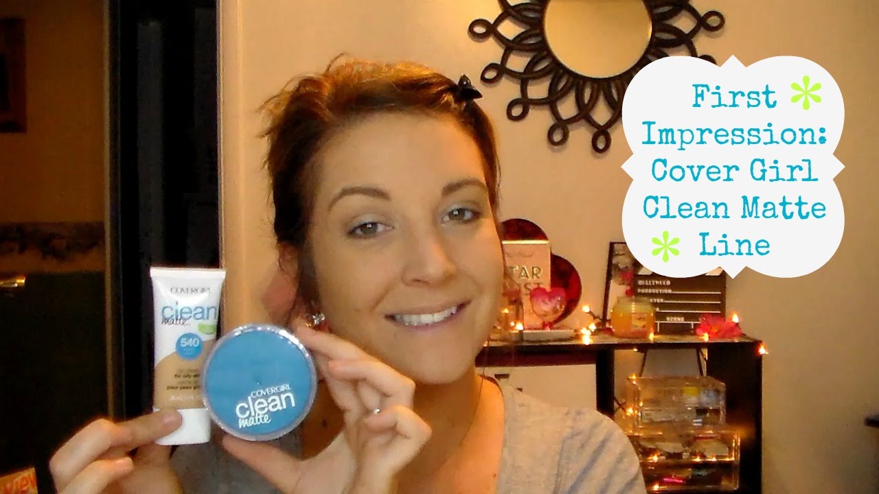 First Impression: Cover Girl Clean Matte Line