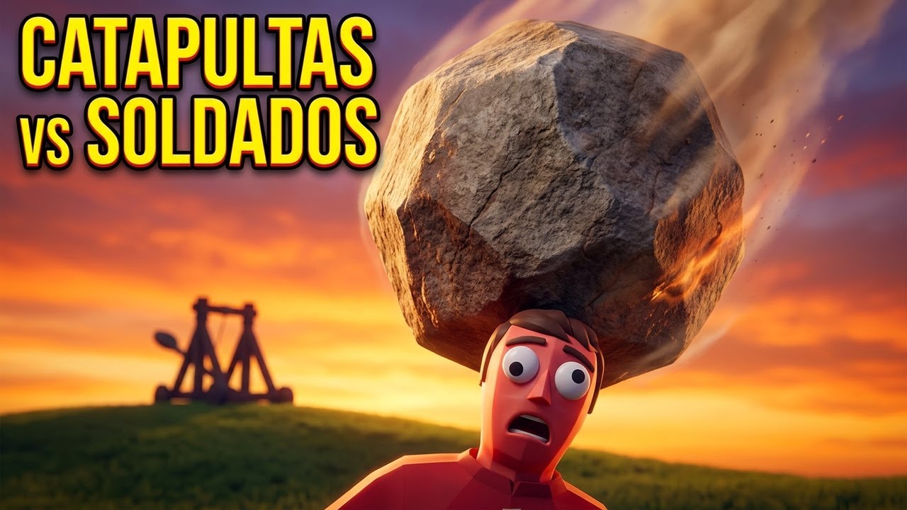 CATAPUTAS vs VARIOS soldados #TABS