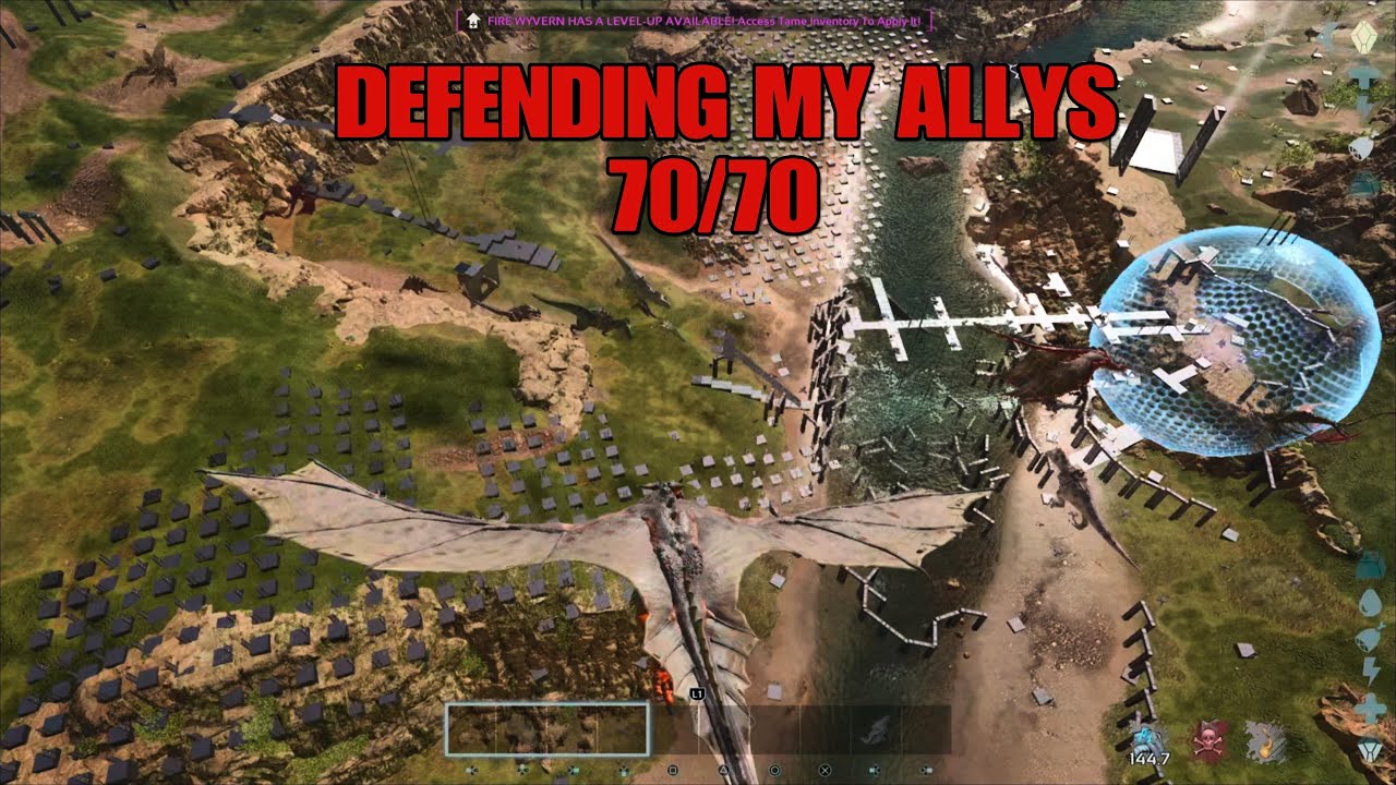 ANOTHER DAY ANOTHER DEFENCE!🌐  ARK ASCENDED OFFICIAL PVP