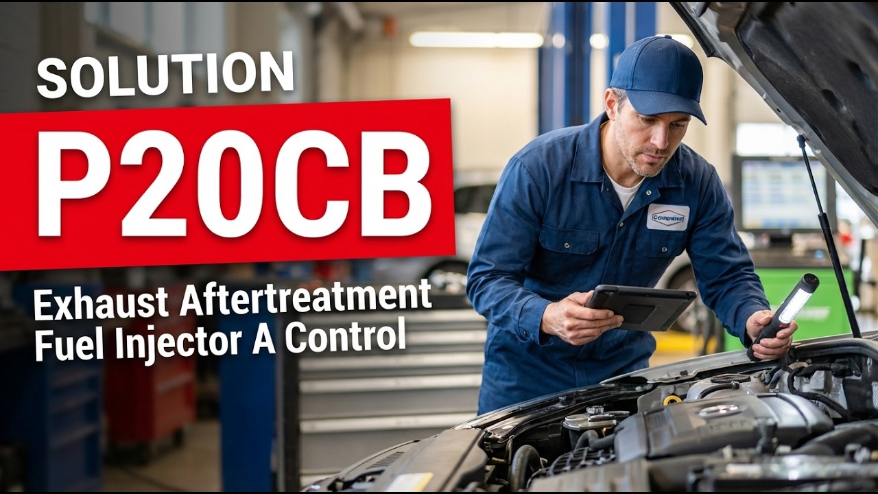 HOW TO FIX P20CB OBD II ERROR CODE - Exhaust Aftertreatment Fuel Injector A Control
