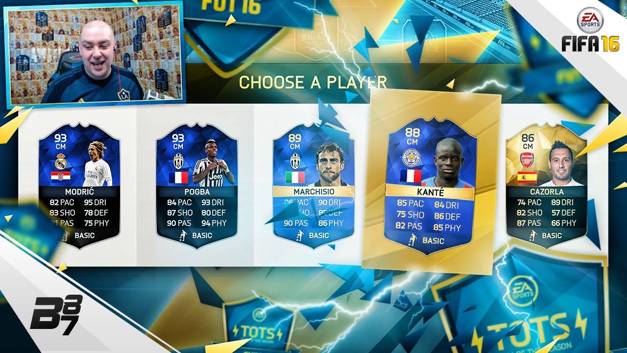 TEAM OF THE SEASON FUT DRAFT! | FIFA 16