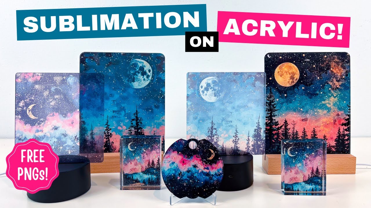 Sublimation on Acrylic: What Works and What Doesn't!