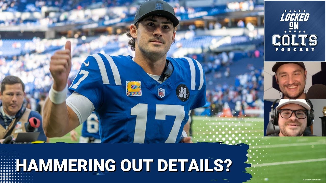 INDIANAPOLIS COLTS: Is Daniel Jones Getting Closer to Deal? Braden Smith Goes to Houston Texans