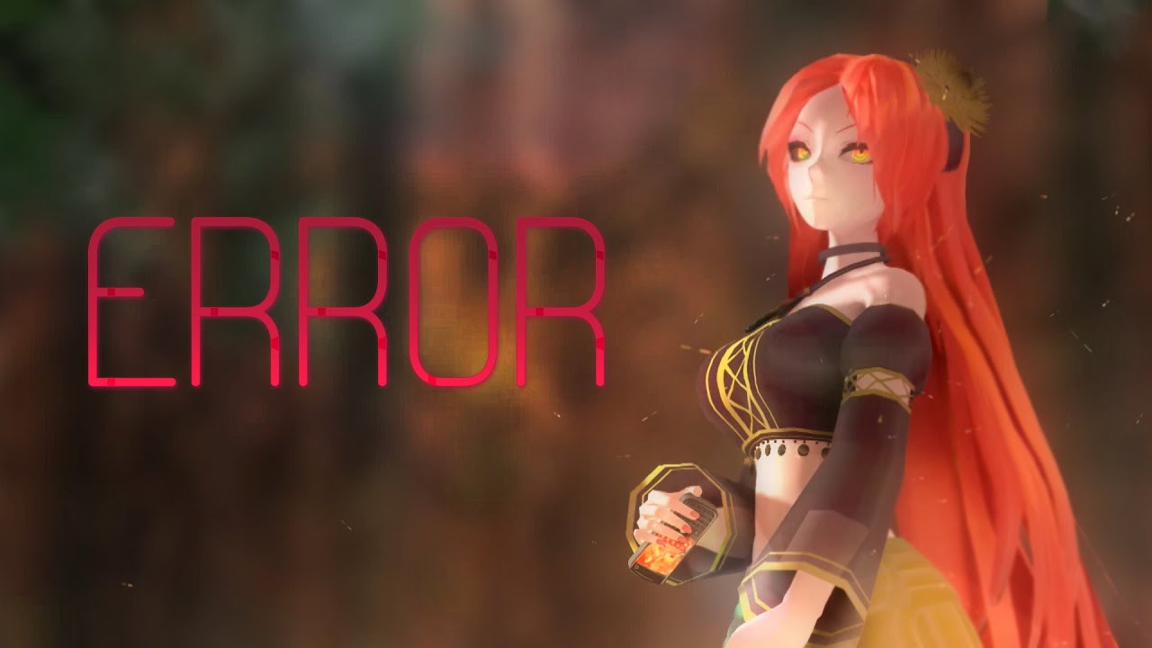 【MMD】 NAMINE RITSU -ERROR 【60 FPS】