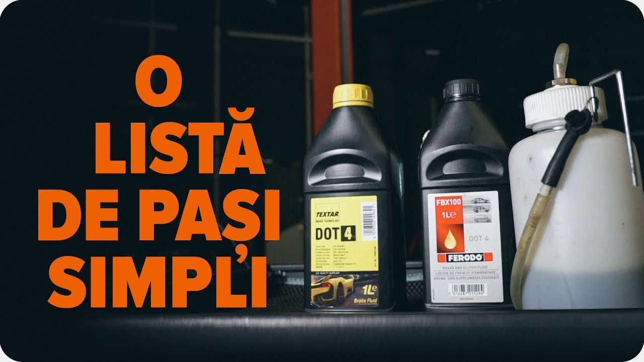 Cum să înlocuieți lichidul de frână și să evacuați aerul din sistemul de frânare | AUTODOC