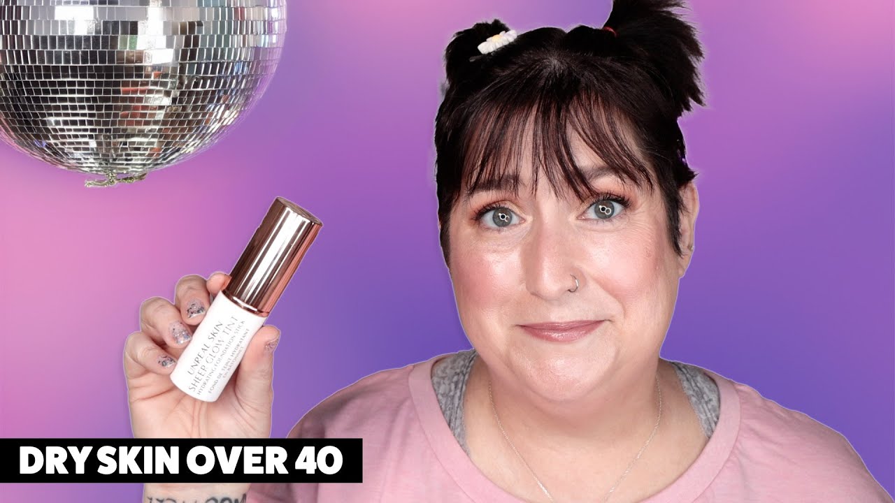 CHARLOTTE TILBURY UNREAL SKIN STICK FOUNDATION | Dry Skin Review & Wear Test