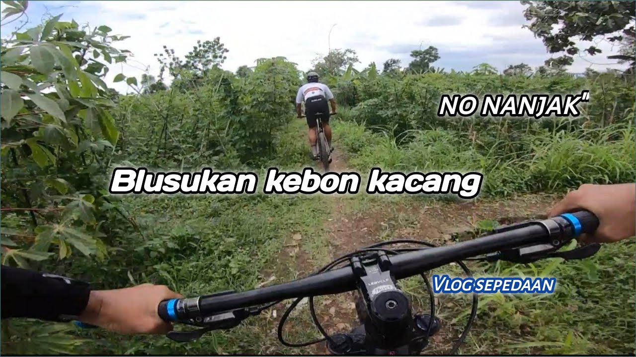 Gowes Blusukan kebon kacang setu tamansari bogor ciapus