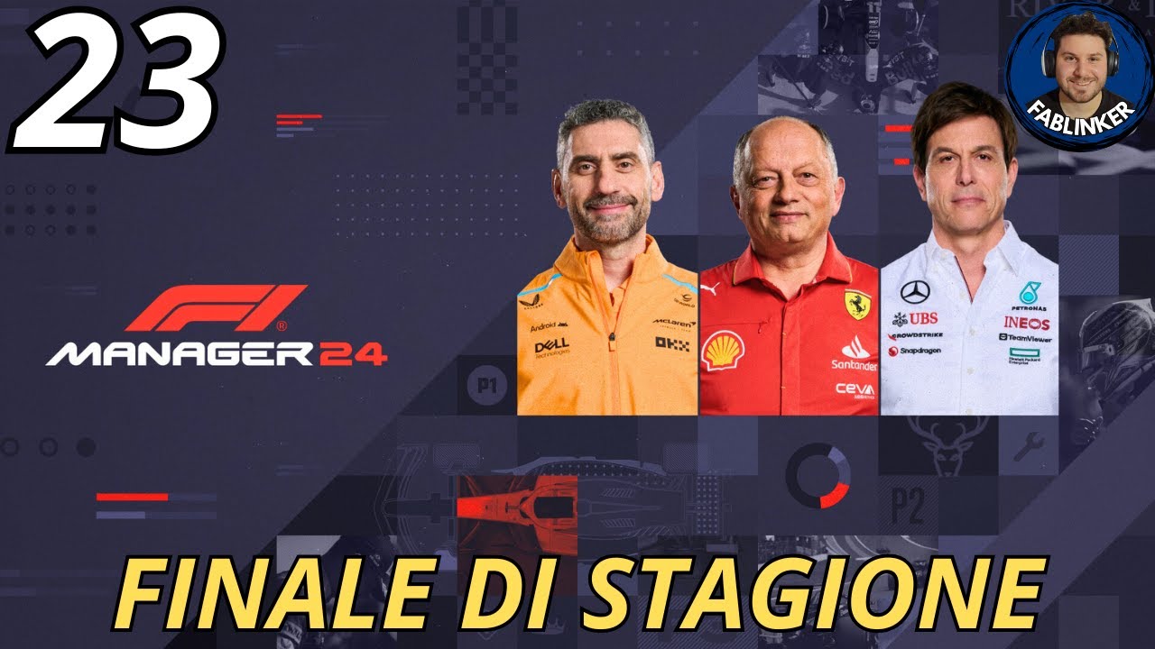 F1 MANAGER 24 Carriera Scuderia Gameplay ITA - Finale di stagione - EP.23