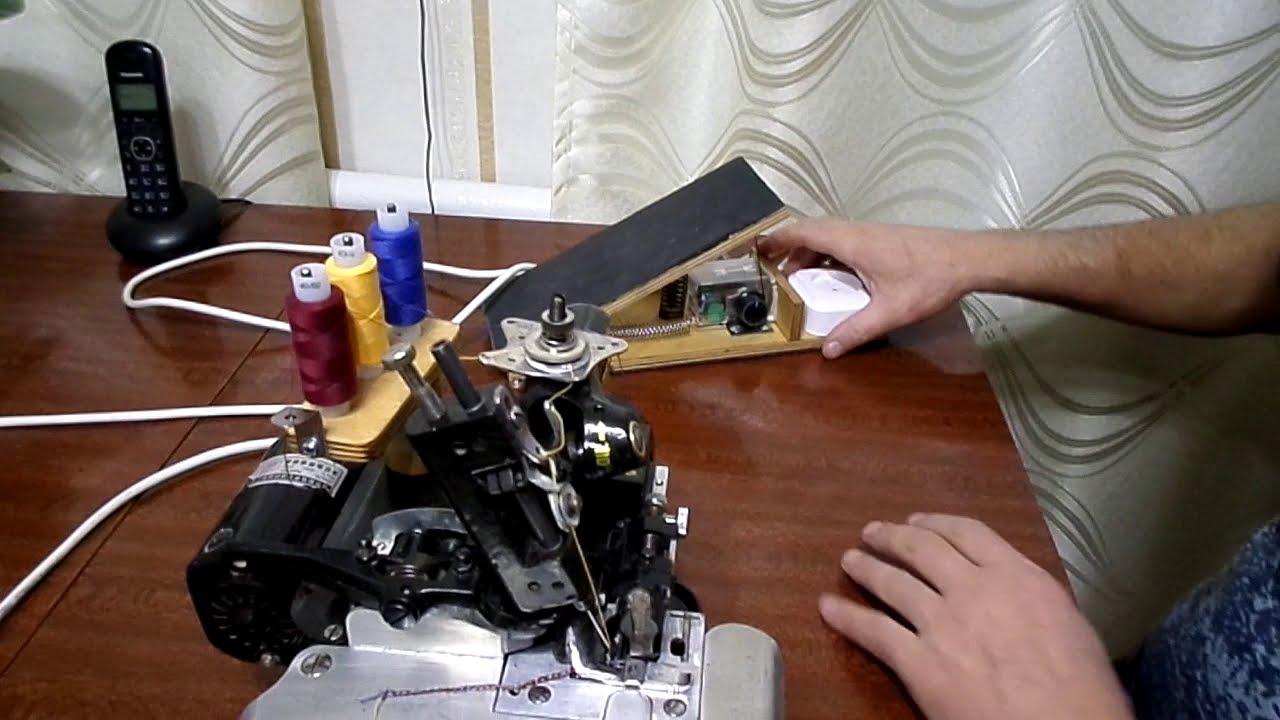 Педаль с регулировкой оборотов для оверлока GN1-1