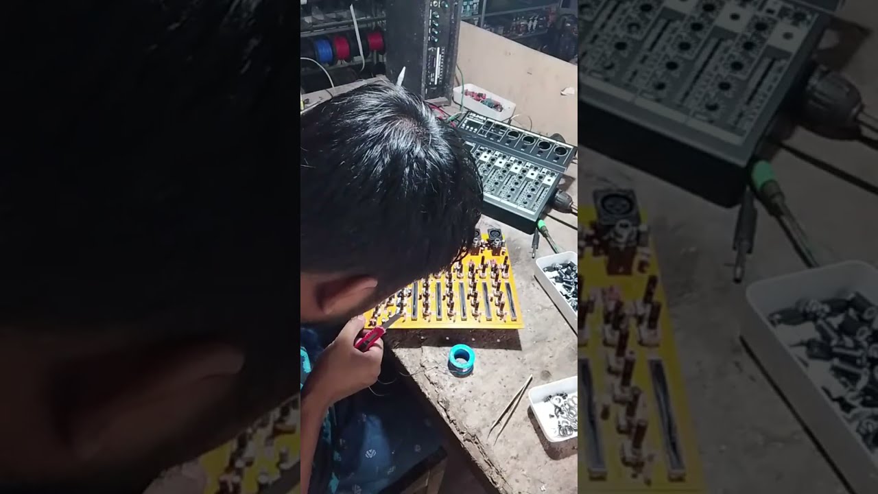 Servis mixer ashley suara mlempem